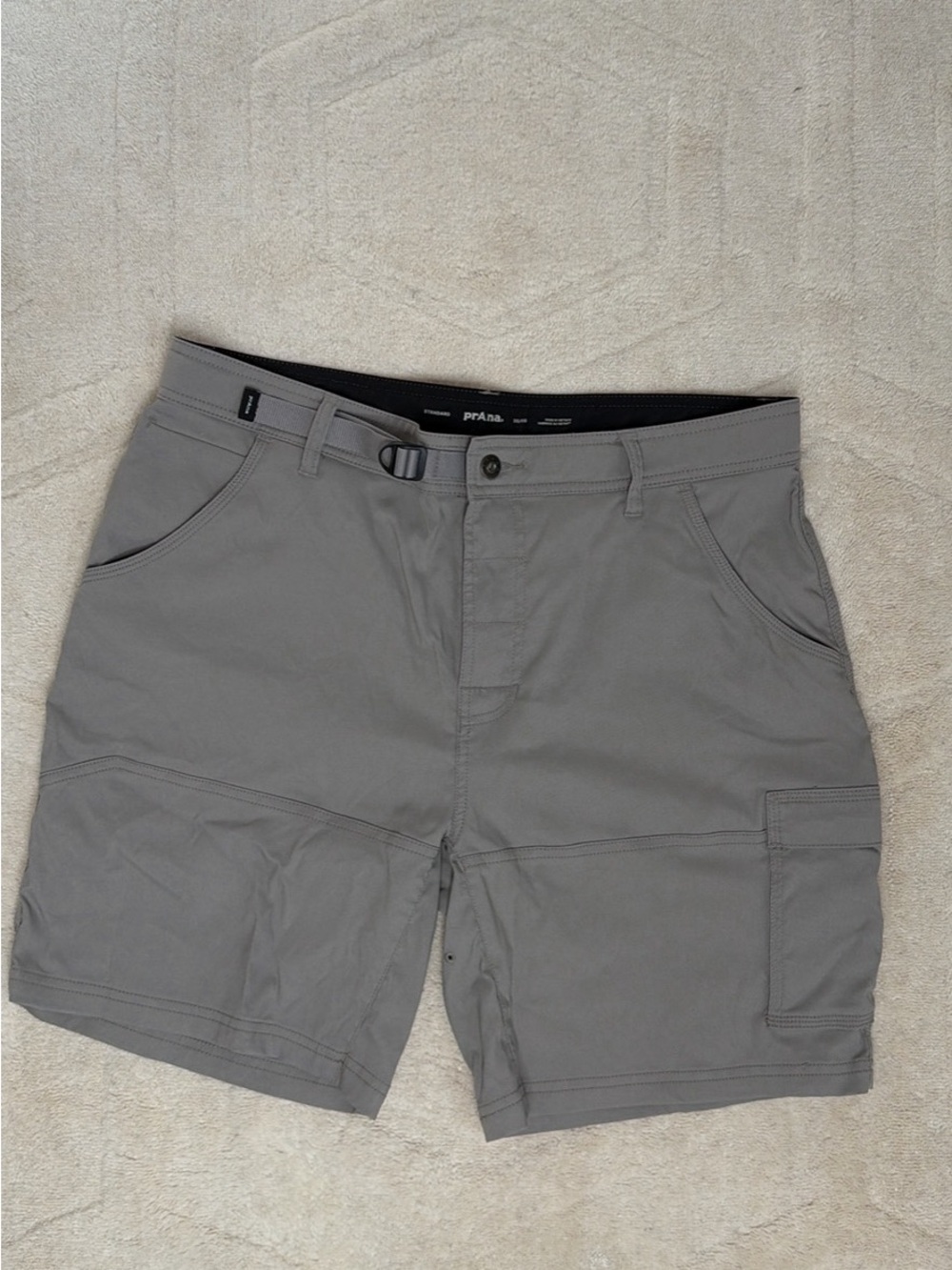 Prana Men’s Gray Cargo Shorts